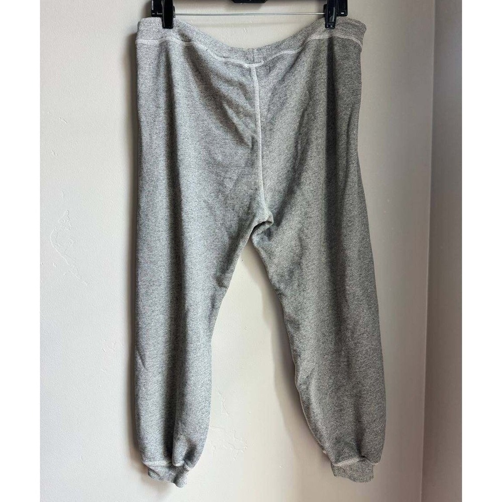 the GREAT Cropped Sweatpant Varsity Gray Jogger 2 Clean Girl Athleisure Lounge - Picture 4 of 7